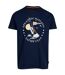 Trespass Mens Cedarf Printed T-Shirt (Navy)
