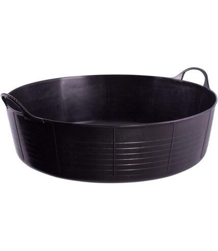 Gorilla shallow tub 15l black Red Gorilla