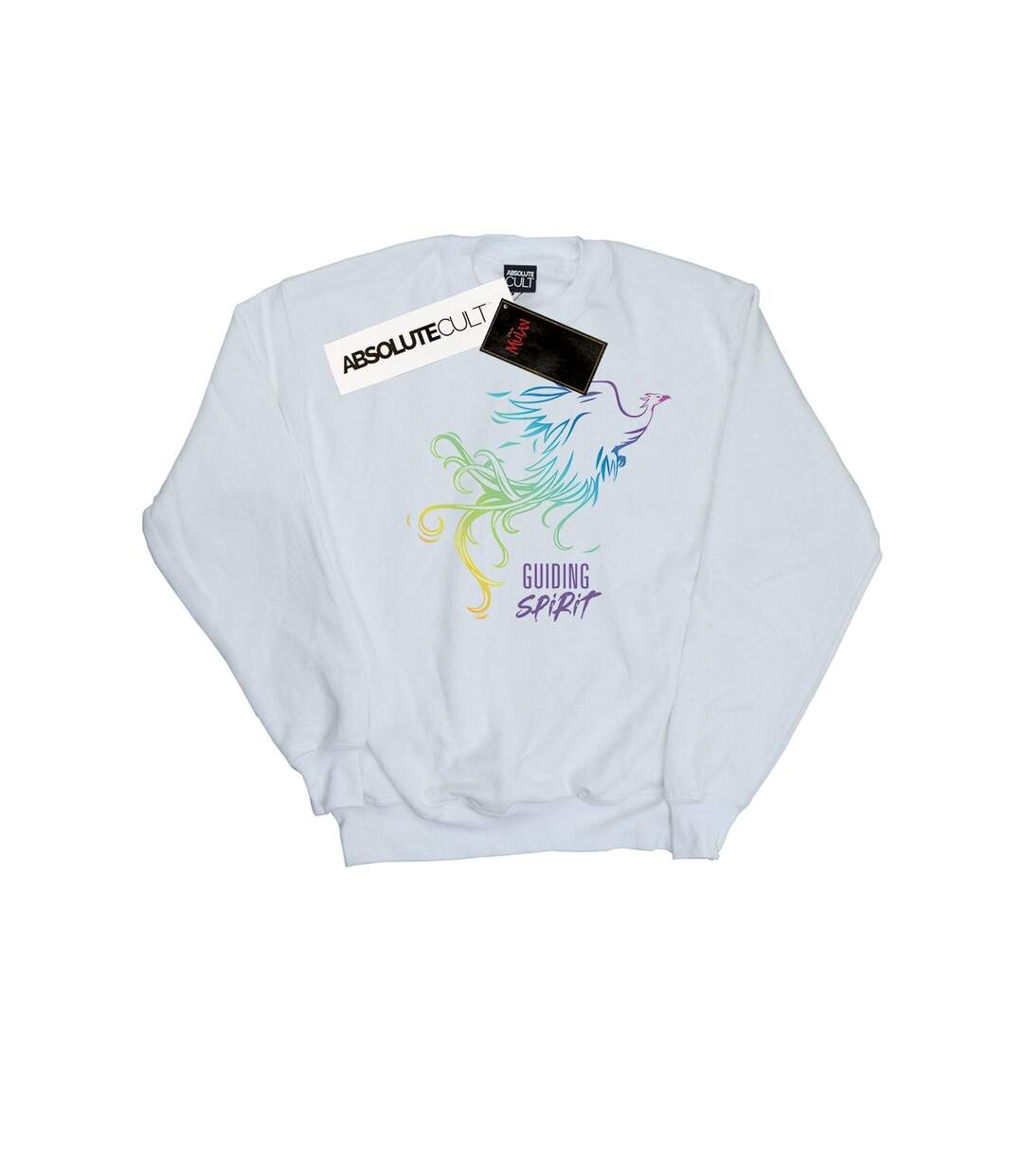 Disney Sweatshirt Womens/Ladies Mulan Movie Phoenix Guiding Spirit (Blanc) - UTBI26562-1
