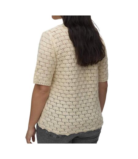 Gilet beige femme vero moda vmckora button