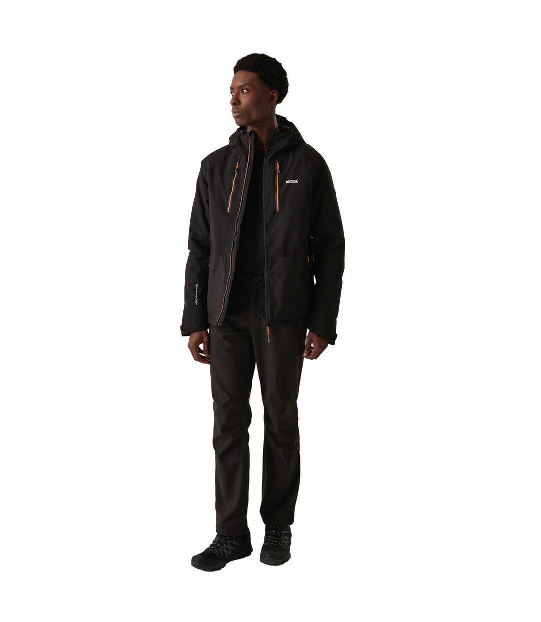 Mens highton iii stretch padded jacket black/fox Regatta