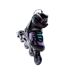 Patins à roulettes alignées wonton enfant 39-43 fr noir / violet Coolslide-3