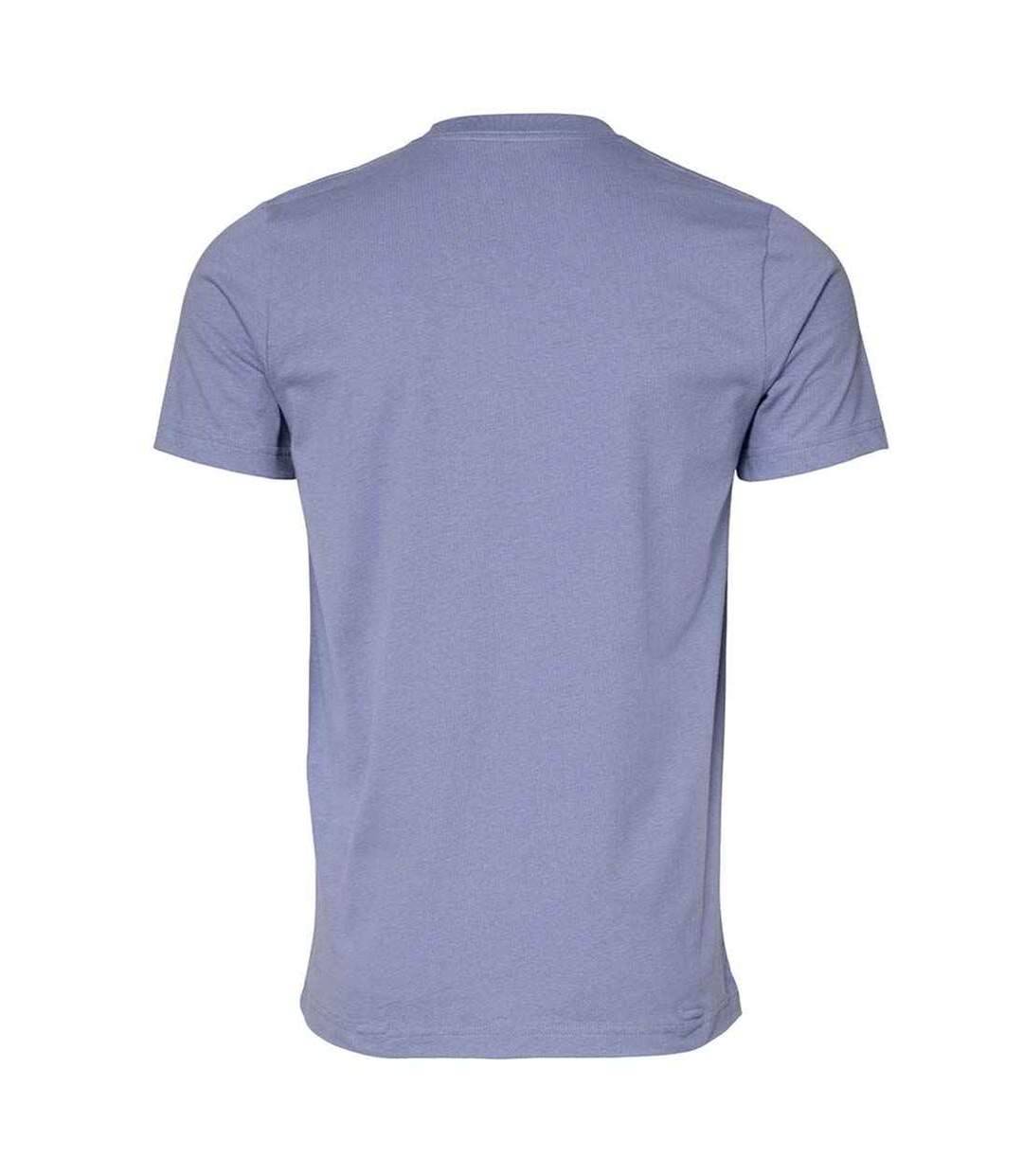 Unisex Jersey Crew Neck T-shirt Lavender Blue Bella + Canvas-2