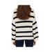 Pull Blanc/Noir Femme JDY Stripe Pullover - L-2