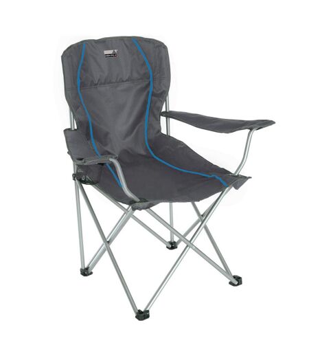 Chaise Pliante Salou 93 Cm X 54 Cm X 43,5 Cm Gris High Peak