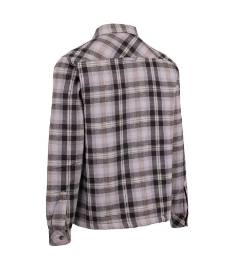 Mens Danehill Sherpa Lined Shirt Storm Grey Trespass