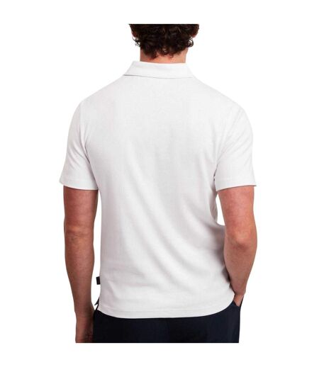 Mens Polo Shirt White Ted Baker