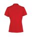 Polo coolchecker femme rouge Premier