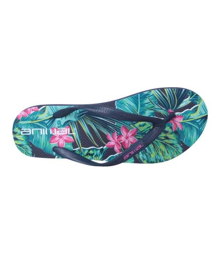 Tongs oceana femme rose Animal