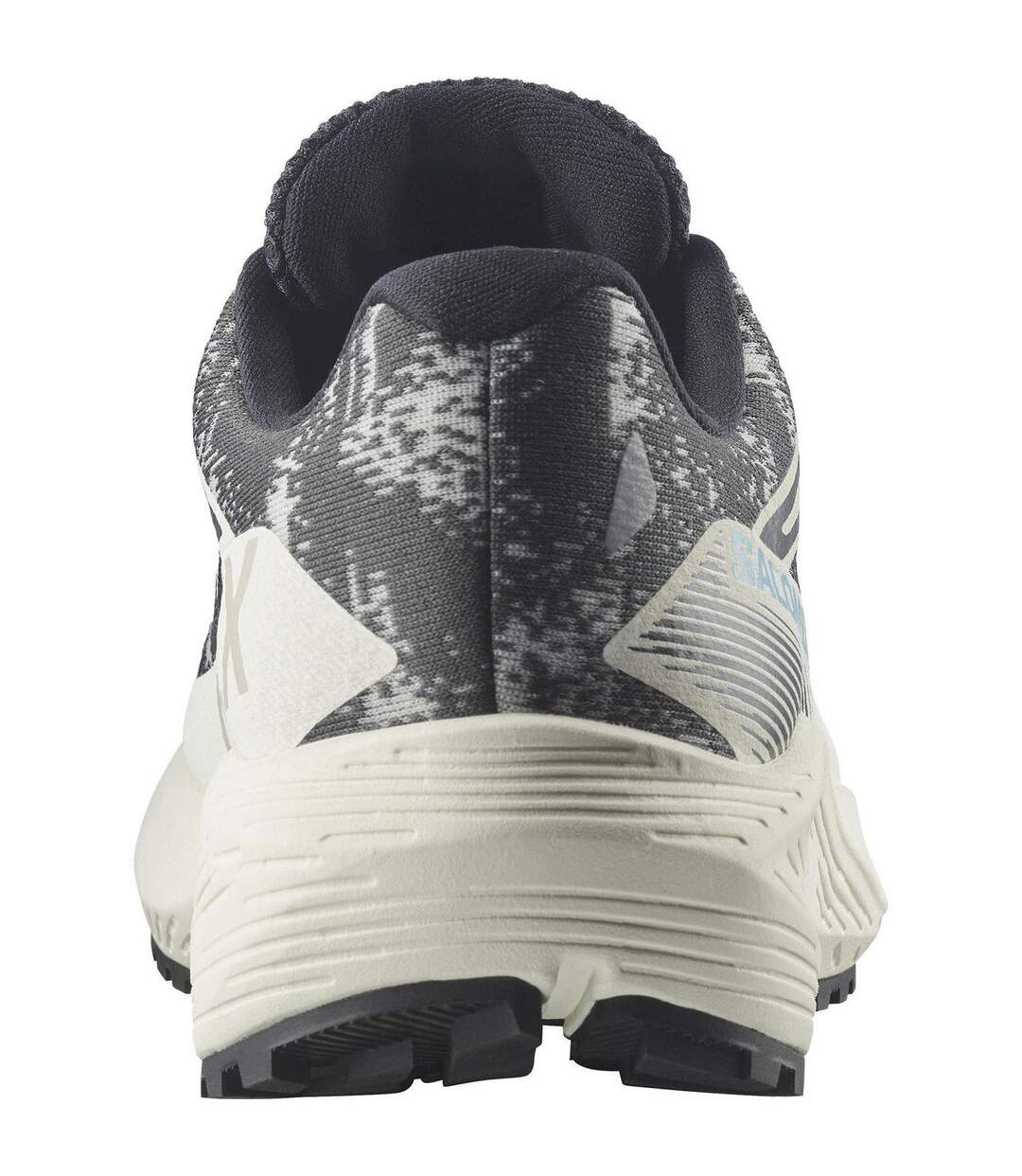 Chaussures Course À Pied Flow Gravel Gtx Trail Femme Vanille Noir Salomon-2