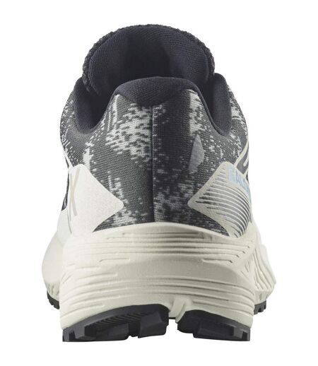Chaussures Course À Pied Flow Gravel Gtx Trail Femme Vanille Noir Salomon