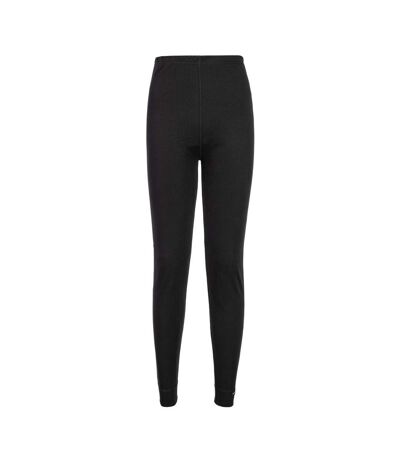 Portwest Womens/Ladies Base Layer Leggings (Black) - UTRW9082
