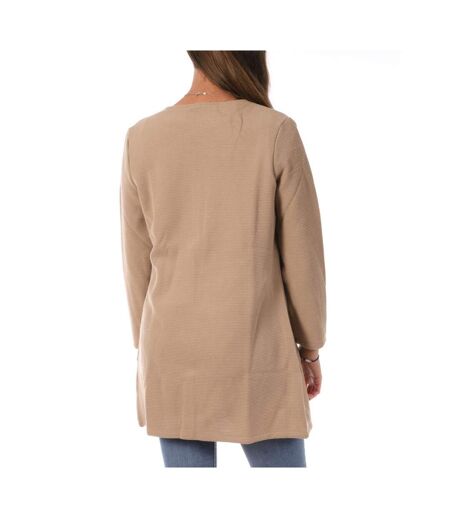 Cardigan Beige Femme Vero Moda 7/8 - XS