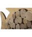 Décoration Murale en Bois à Suspendre Poisson 42cm Naturel-3