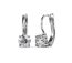 Boucles d'oreilles Round, Cristal d'Autriche-1