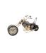 Paris Prix - Horloge à Poser Design moto 44cm Gris