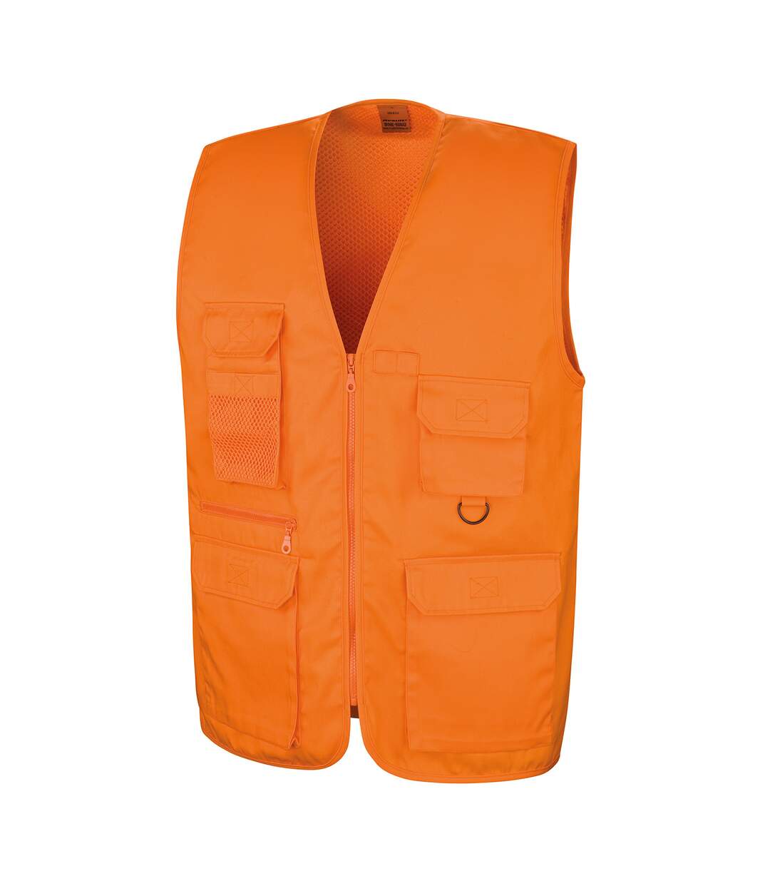 Gilet Safari Homme Orange WORK-GUARD By Result-1