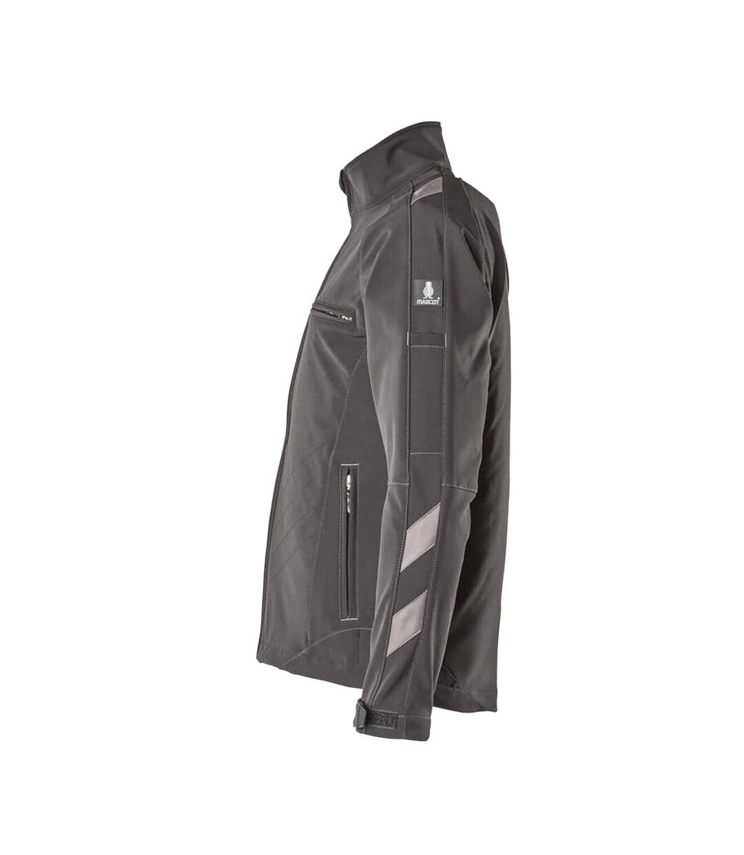 Unisex Adult Unique Dresden Soft Shell Jacket Black Mascot-3