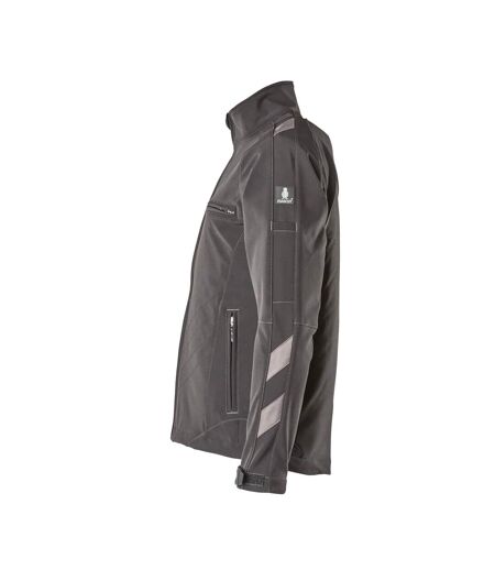 Unisex Adult Unique Dresden Soft Shell Jacket Black Mascot