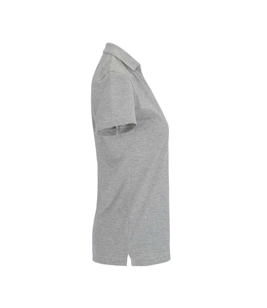 Polo Femme Gris Chiné Cottover-4