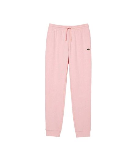 Womens/ladies Polycotton Joggers Pink Lacoste