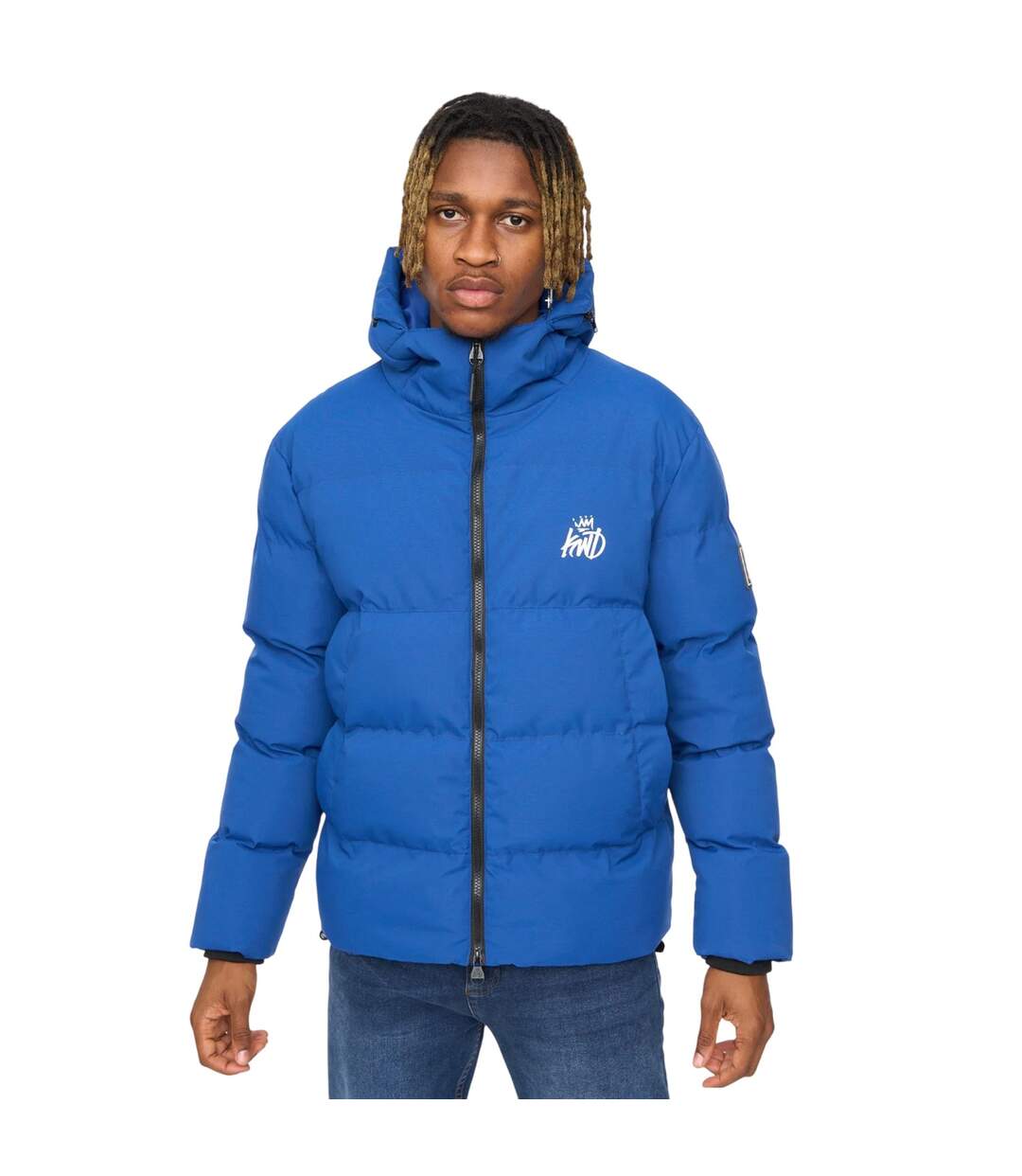 Doudoune Nahjo Homme Bleu Kings Will Dream-2