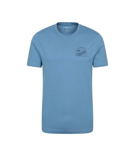 T-shirt Manches Courtes Edinburgh Homme Bleu Mountain Warehouse
