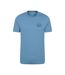 T-shirt Manches Courtes Edinburgh Homme Bleu Mountain Warehouse-1