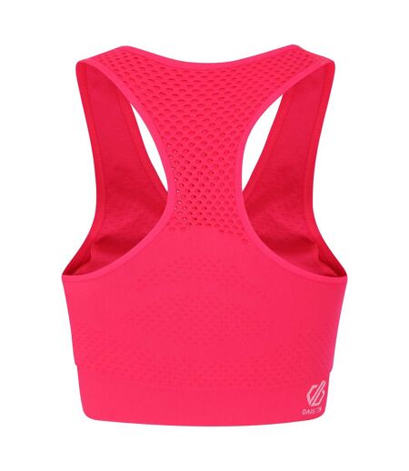 Brassière de sport femme rose néon Dare 2b