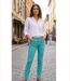 Pantalon Ultra Stretch Bleu Aqua – Effet Jean & Confort Absolu-3