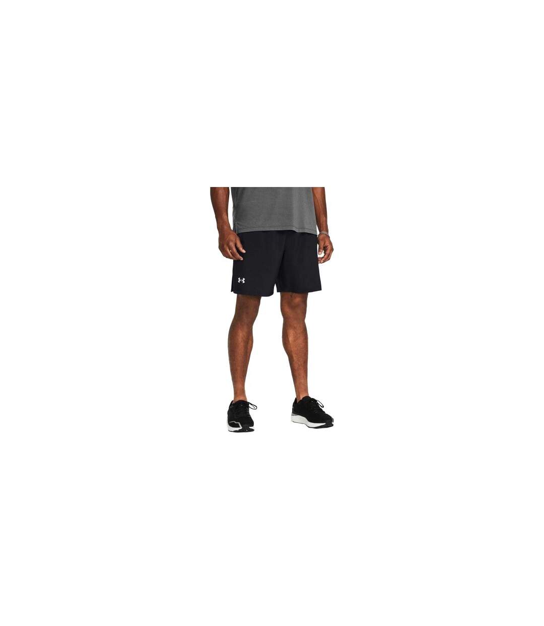 Mens Launch 2 In 1 Running Shorts Black Under Armour-1