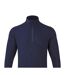 Unisex adult recyclight quarter zip fleece navy Premier-2