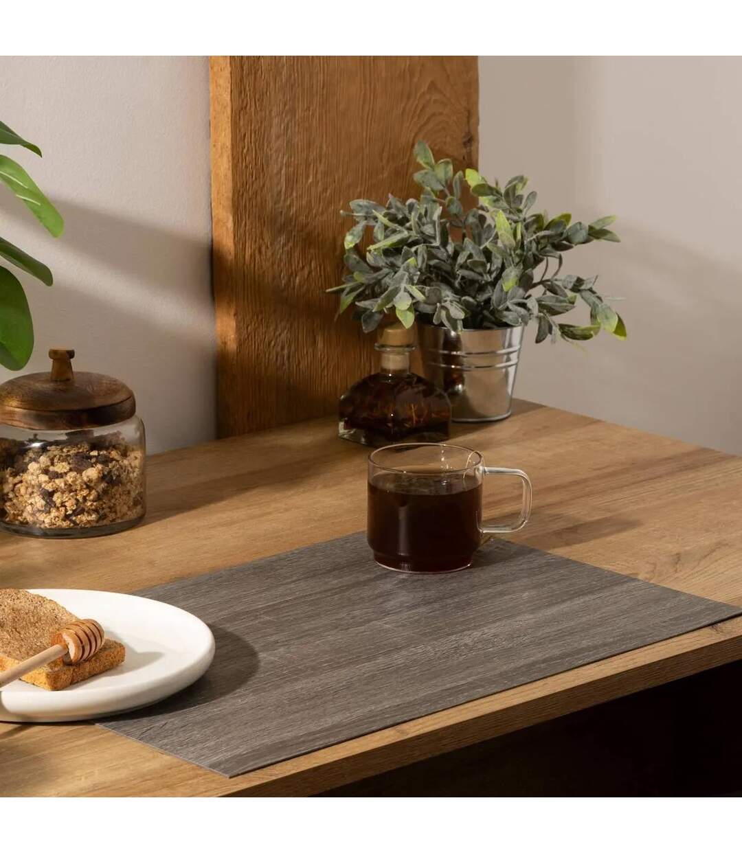 Set de Table Authentic 30x45cm Gris-3