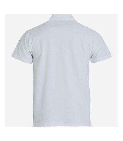 Clique Mens Basic Polo Shirt (White) - UTUB660