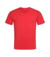 Stedman Mens Stars T-Shirt (Scarlet Red)