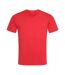 Stedman Mens Stars T-Shirt (Scarlet Red)