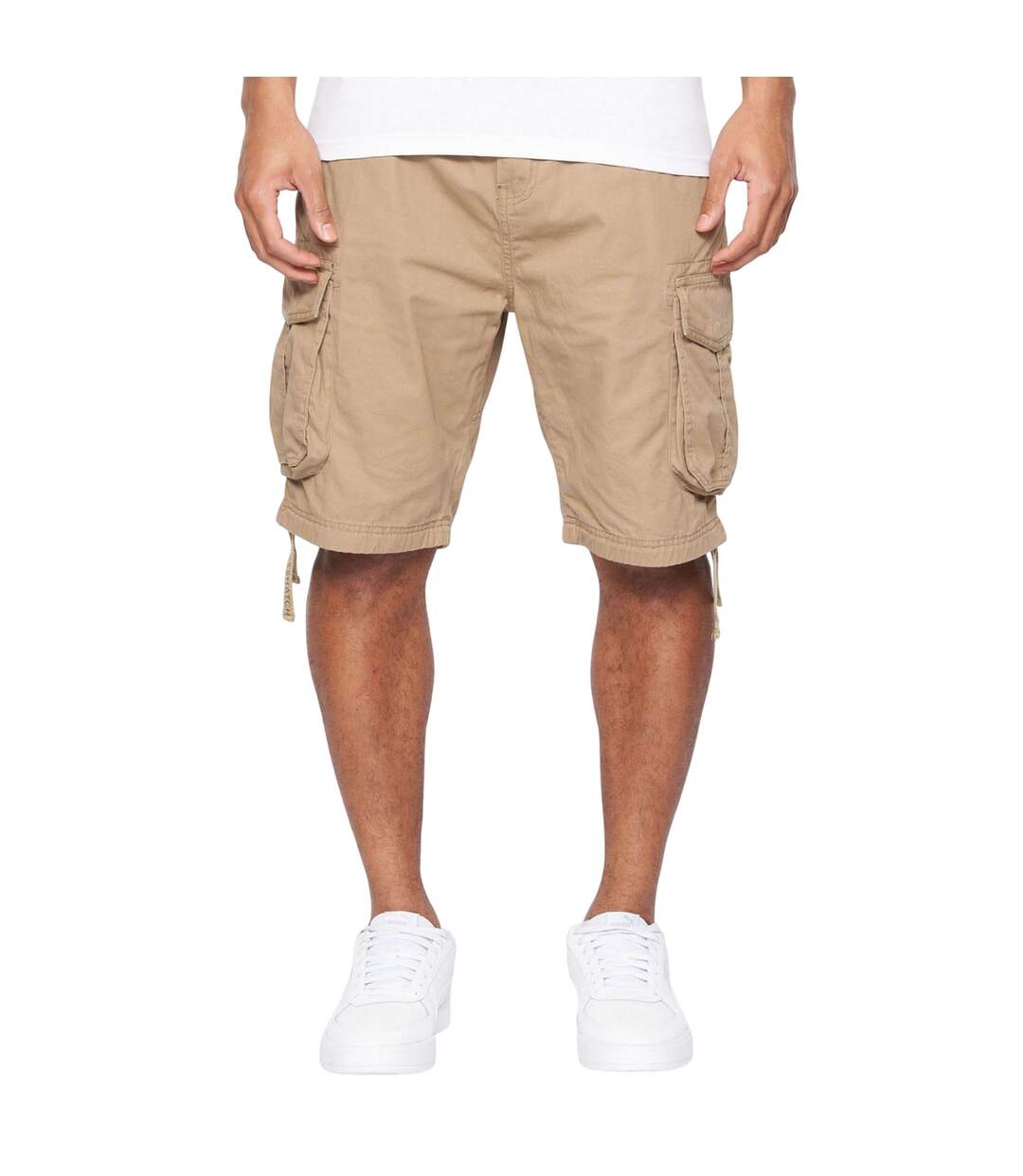 Short À Poches Jamstar Homme Brun Clair Crosshatch-1