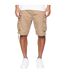 Short À Poches Jamstar Homme Brun Clair Crosshatch-1