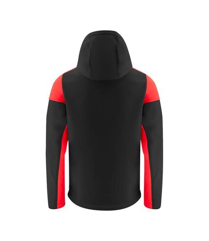 Printer Mens Prime Soft Shell Jacket (Black/Red)