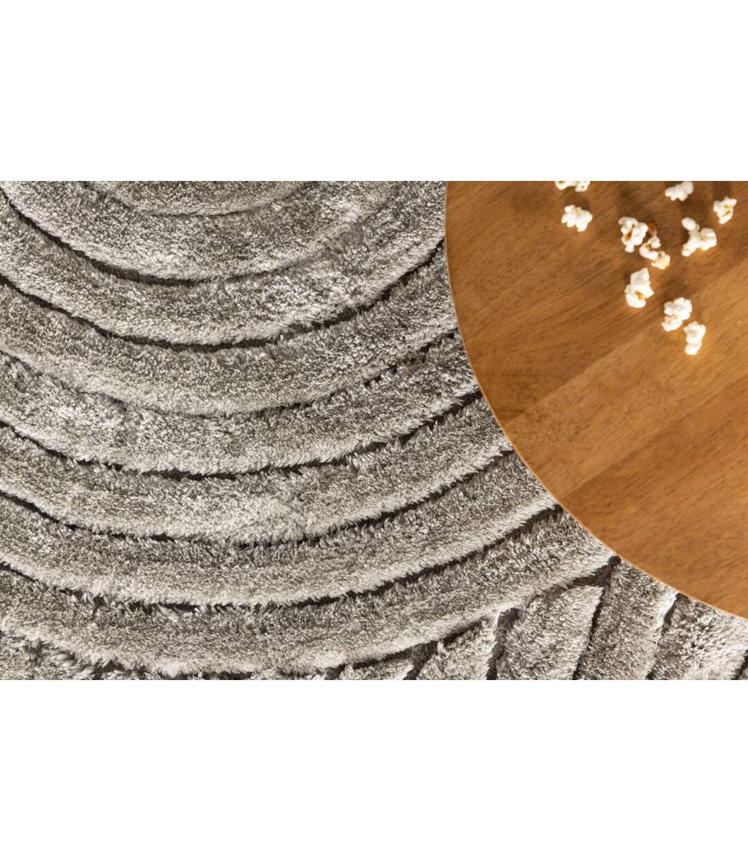 Tapis Déco Texturé Niklas 200x290cm Grège-5
