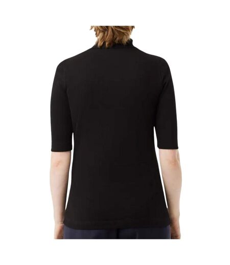 Polo noir femme lacoste slim fit - 32