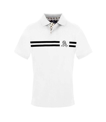 Polo Homme Blanc Aquascutum