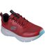 Mens Edgeride Rekze Trainers Burgundy Grey Skechers-1