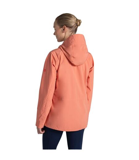 Womens/ladies National Trust Cinquefoil Waterproof Jacket Spiced Apricot Craghoppers