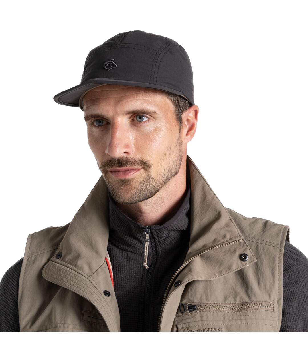 Nosilife ii packable cap black pepper Craghoppers-1