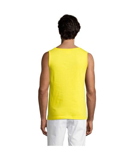 Débardeur Justin Homme Citron SOLS