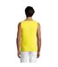Débardeur Justin Homme Citron SOLS-2