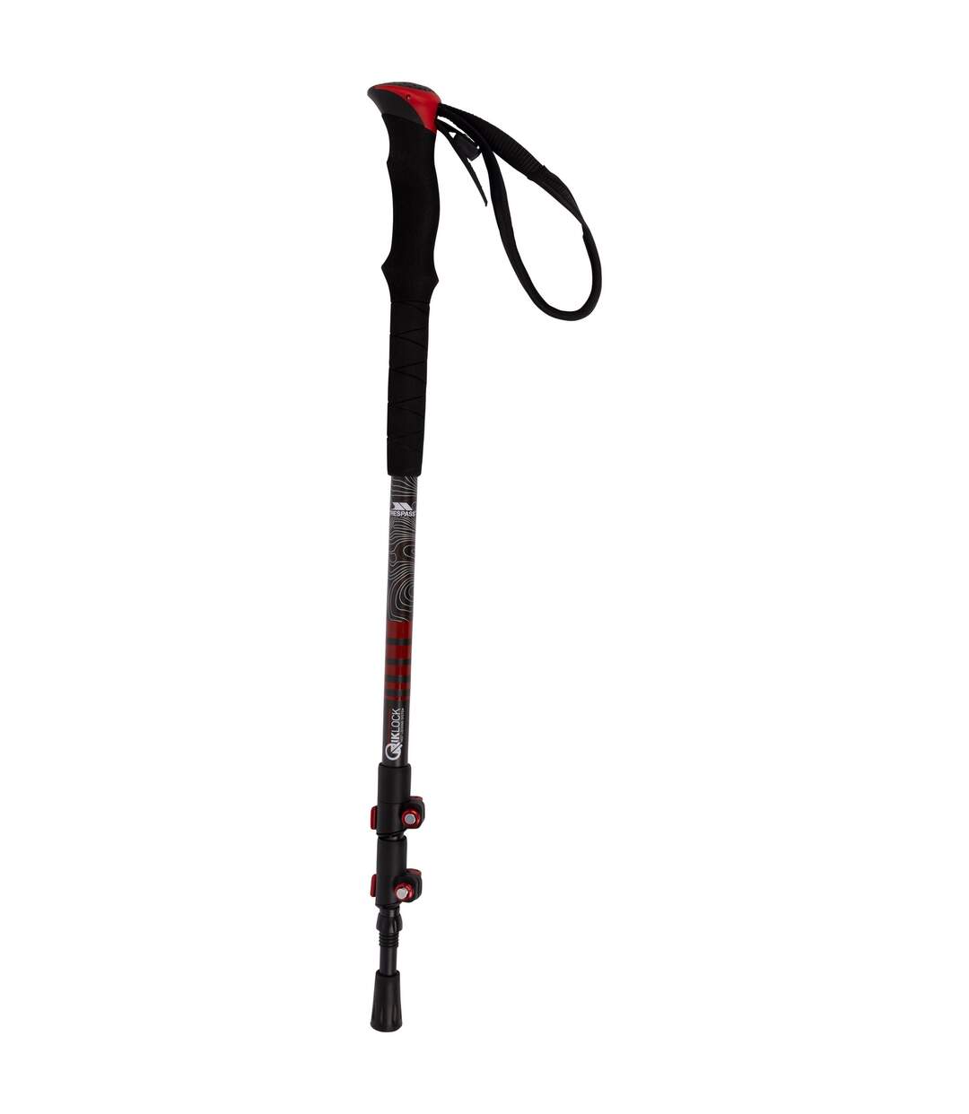 Sesto carbon trekking pole one size black Trespass-1