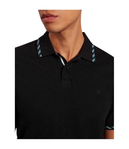 Polo Manches Courtes Homme Noir Ted Baker