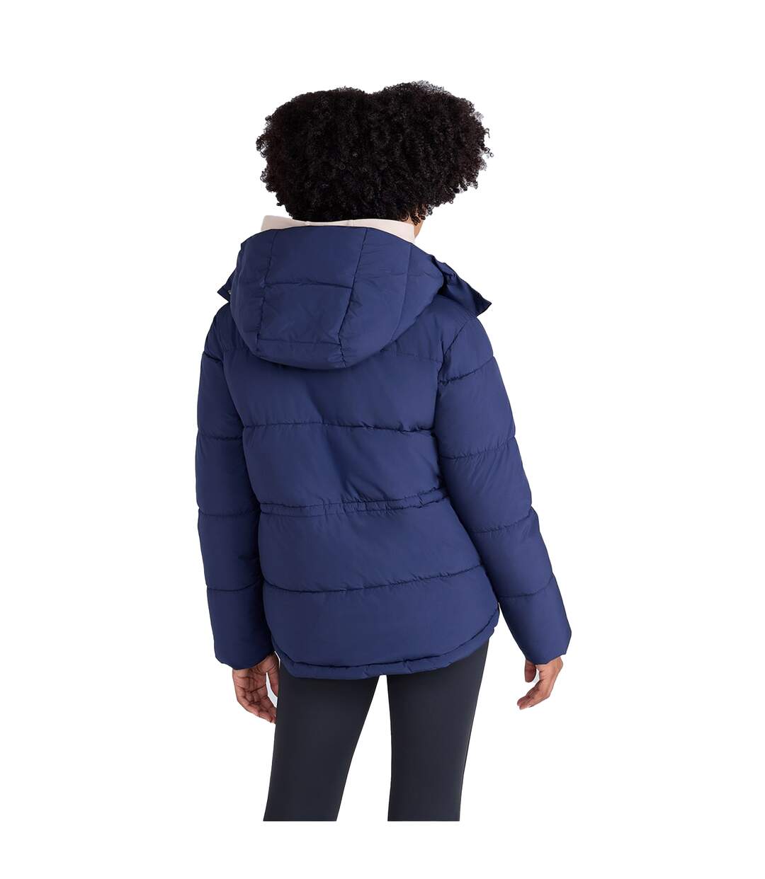 Doudoune Maeve Femme Bleu Marine Animal-3